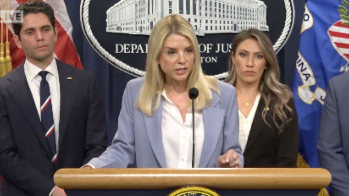 Attorney General Pam Bondi said Tuesday that authorities have made one of the biggest fentanyl busts in U.S. history with the seizure of 11.5 kgs of the drug, including 3 million pills.