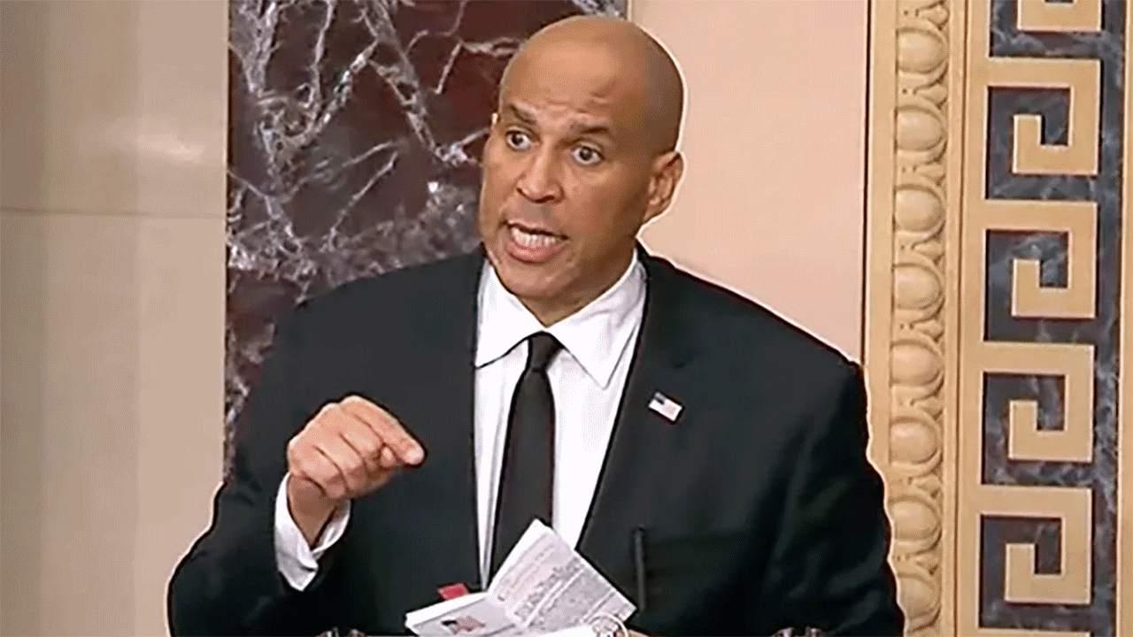Booker Senate Speech
