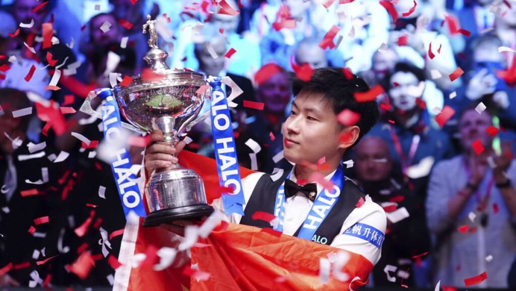 Zhao makes history as China’s first World Snooker champion