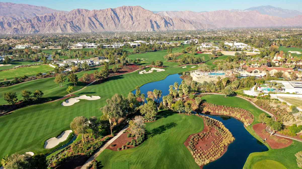 Golf course in La Quinta, California