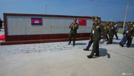 Cambodia, China begin their largest military drills