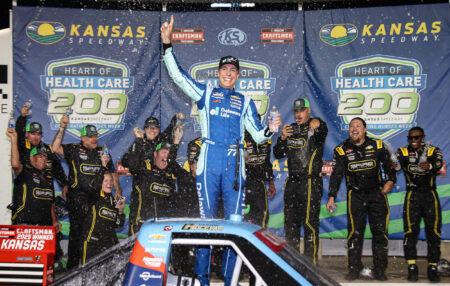 Carson Hocevar Explains Moment He Flipped Off Rival In Kansas NASCAR Truck Race