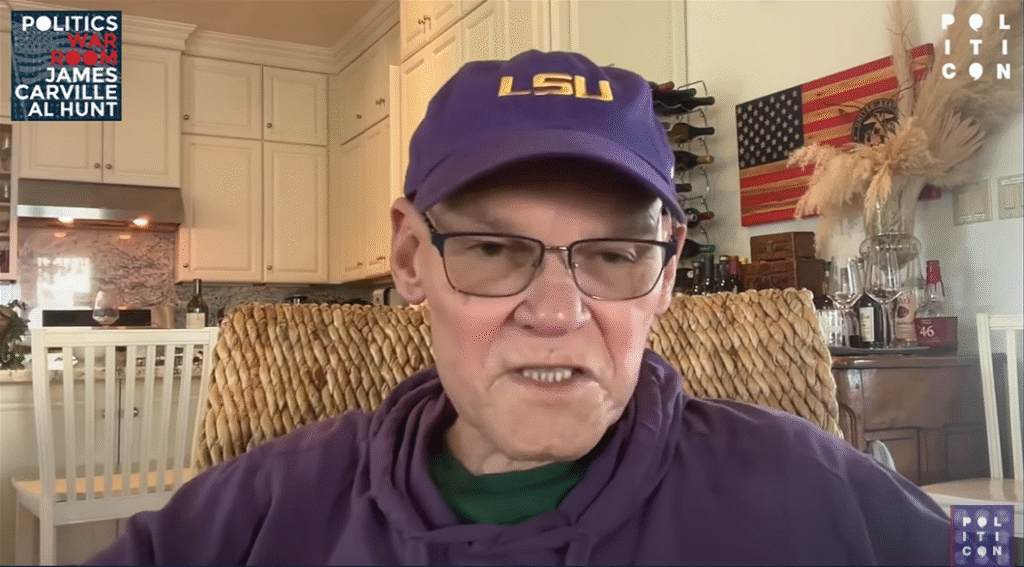 Dems’ poll numbers are in the toilet, but veteran strategist James Carville says ‘we’re winning elections’