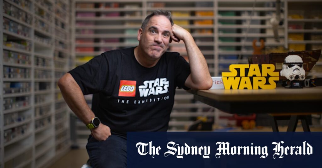Inside the Brickman Ryan McNaught’s secret warehouse where Lego masterpieces are built including for Lego Star Wars, Lego Masters