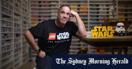 Inside the Brickman Ryan McNaught’s secret warehouse where Lego masterpieces are built including for Lego Star Wars, Lego Masters