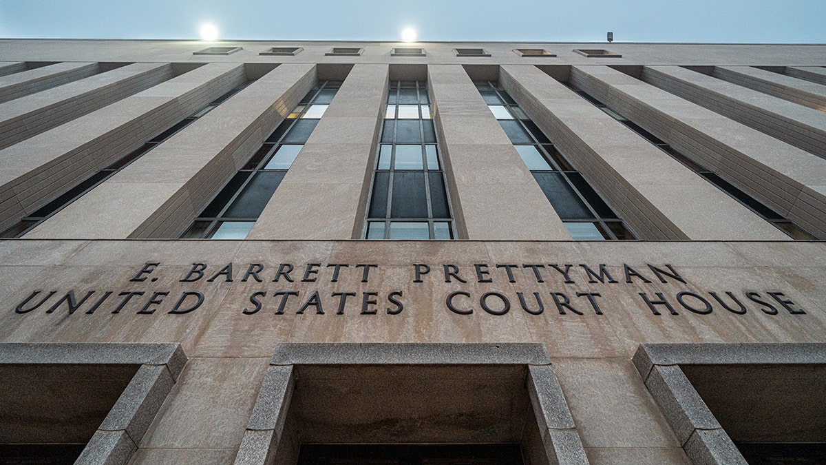 A general view of a federal courthouse in Washington, D.C.