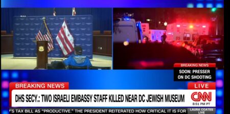 Israeli Embassy Staff Members Killed in DC Shooting, Secretary Noem Says