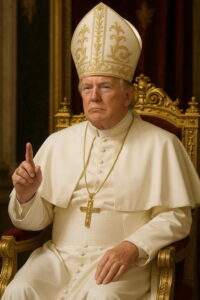 Trump Posting Apparent AI Photo of Himself as the Pope Takes Off Online