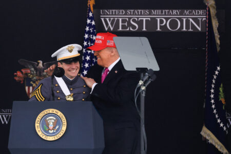 Trump Complains About ‘Stolen’ Hypersonic Rockets During West Point Address