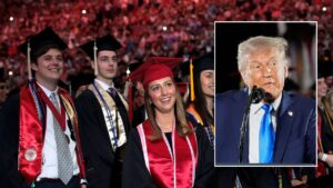 Trump tells University of Alabama graduates not to be a ‘victim,’ says in America ‘we reject that idea’