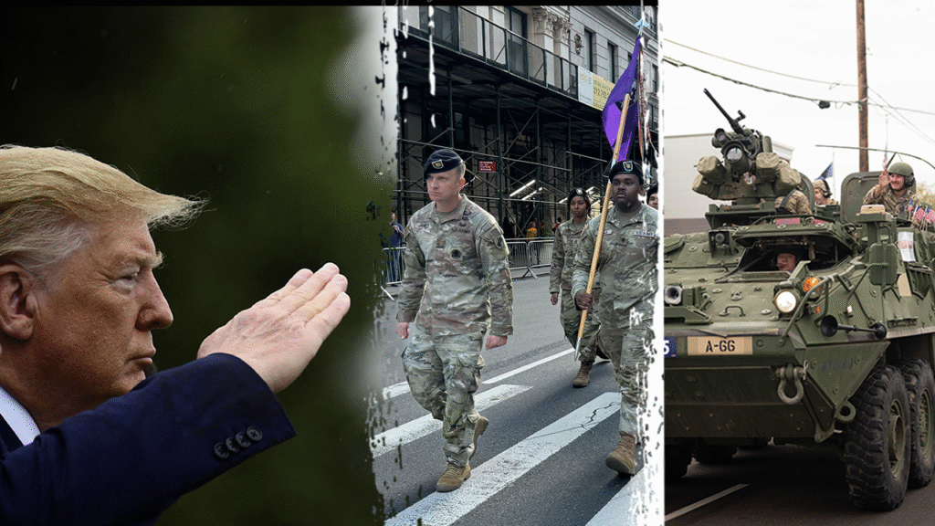 Trump to host military parade to celebrate Army’s 250th birthday, honor active-duty service members, veterans