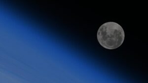 NASA Astronaut Snaps Knockout Views of Flower Moon in Full Bloom