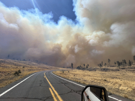 Greer Fire Update: Map Shows Arizona Blaze Spreading as Emergency Declared