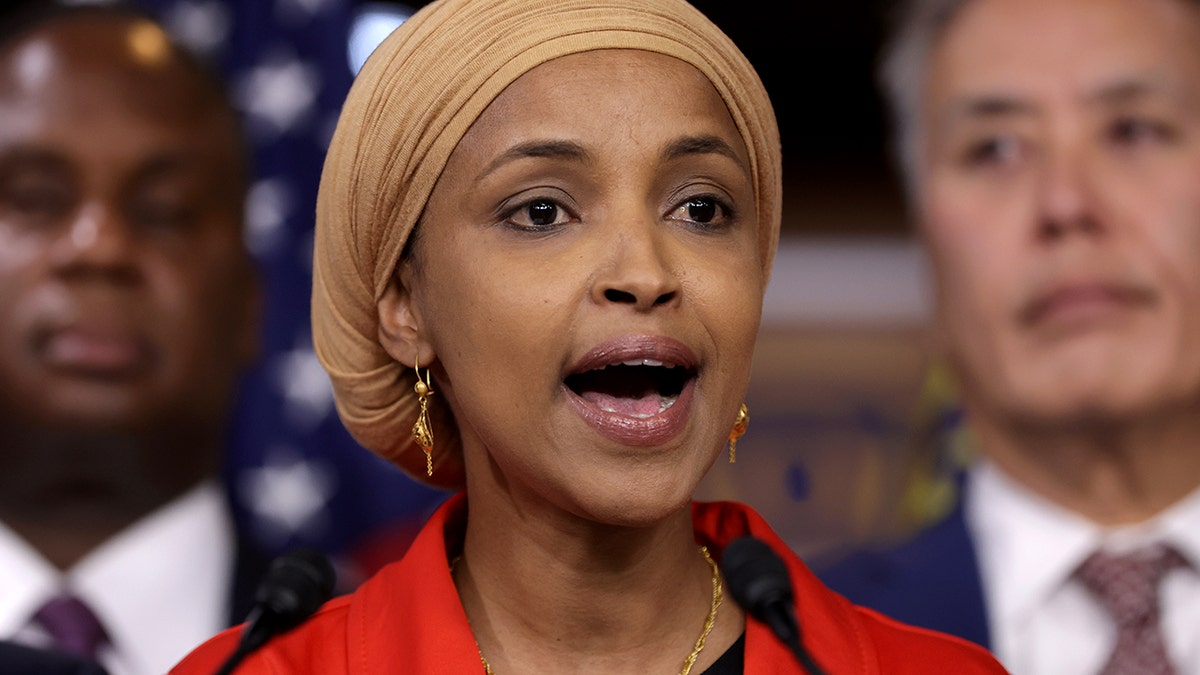 Rep. Ilhan Omar closeup shot