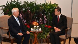 Singapore, Japan defence ministers discuss strengthening cooperation