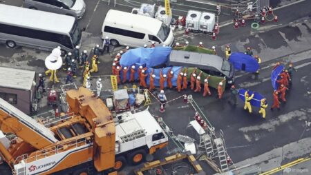 Truck driver’s body recovered from huge Japan sinkhole after three months