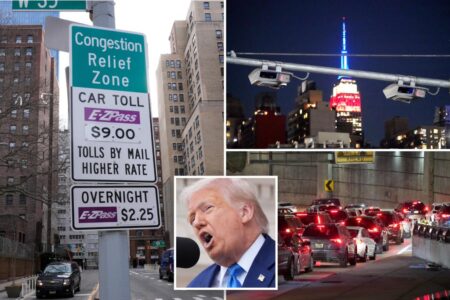 Trump’s bid to end NYC congestion pricing temporarily blocked by federal judge — here’s how long ruling will hold