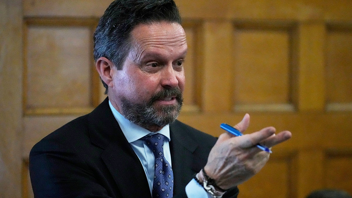 Lawyer Alan Jackson in court at the Karen Read trial.