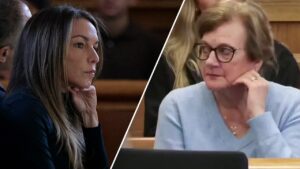 Mother of slain Boston police officer sends wordless message to Karen Read in courtroom showdown