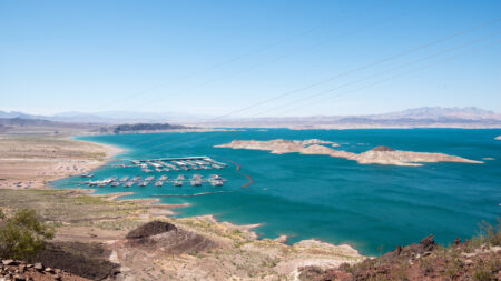 Lake Mead Speedboat Reemerges as Water Levels Fall