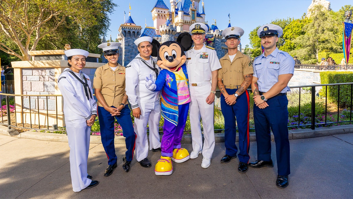 Service members surprised with a day at Disneyland