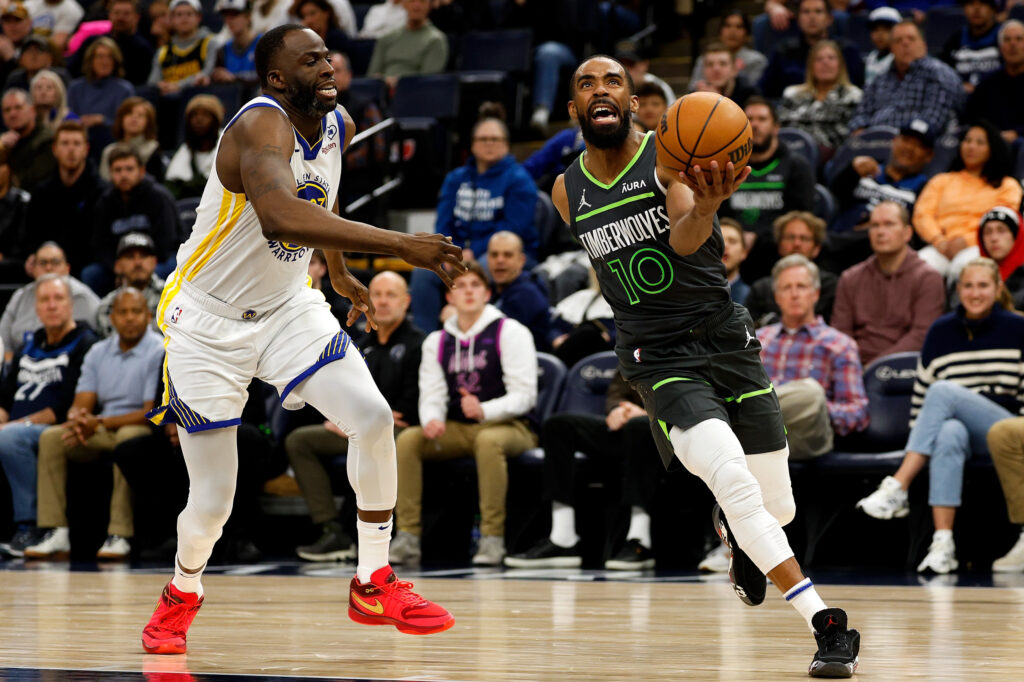 Timberwolves’ Mike Conley ‘Excited’ Over Draymond Green Choking Players