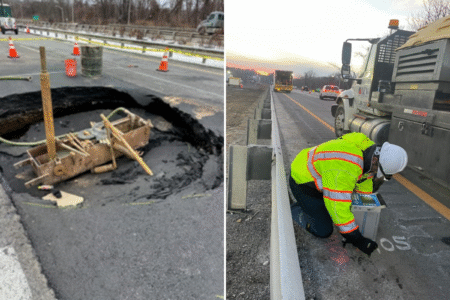 New Jersey I-80 Update After Videos Show Major Sinkhole