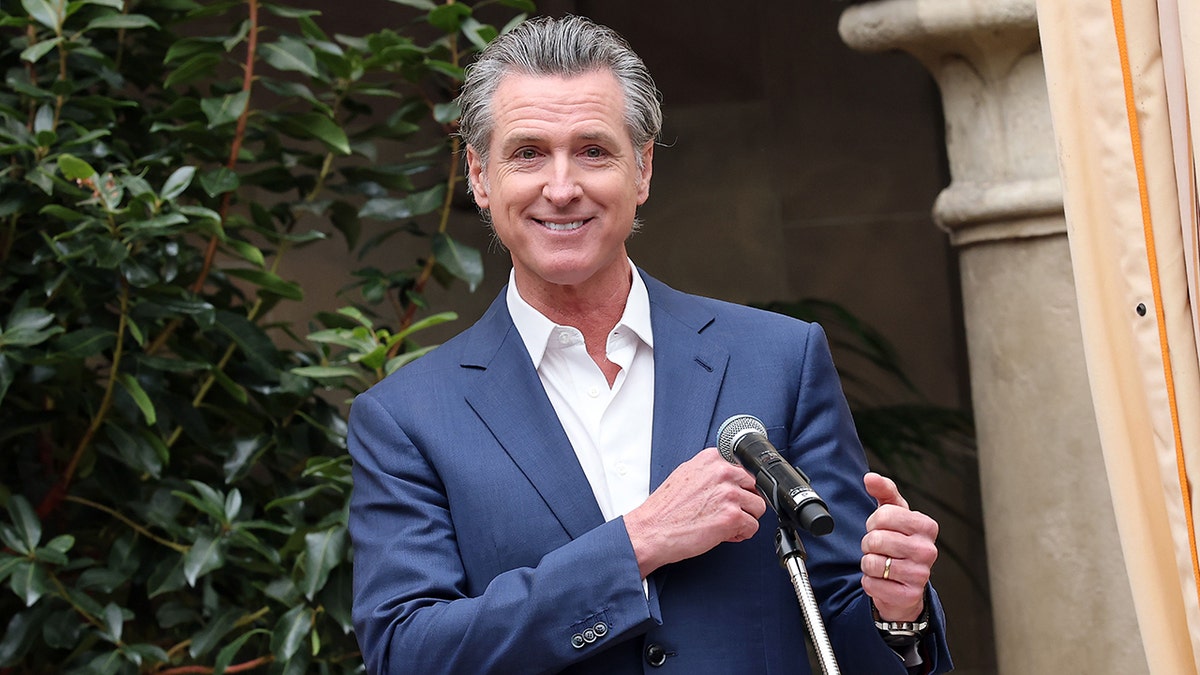 California Gov. Gavin Newsom