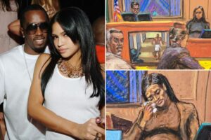 Cassie recounts Diddy’s first attack on her — and the beating was so bad he refused to let her leave hotel: ‘Stomping on my face’