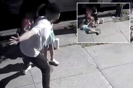 Brute sucker-slaps 9-year-old girl on NYC street, bites NYPD sergeant’s fingertip off: DA