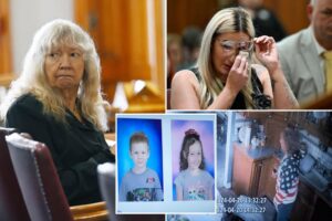 Drunk driver who killed siblings, 8 and 4, at birthday party tells grief-stricken family she’d ‘appreciate’ forgiveness as she learns fate