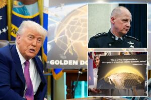 Trump names ‘Golden Dome’ leader as House GOP advances B in funding for missile-defense project