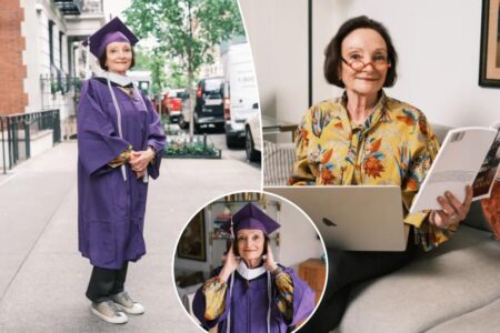 Exclusive | I’m a grandma of 3 and just graduated from college — now I’m taking a millennial-style ‘gap year’ and celebrating with my new Gen Z pals 