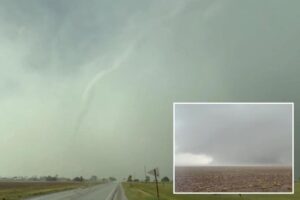 Kansas towns suffer extensive damage after ‘direct hit’ from powerful overnight tornadoes