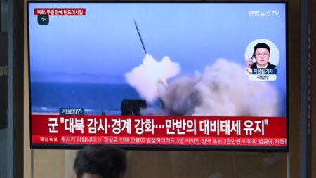 North Korea fires flurry of short-range ballistic missiles