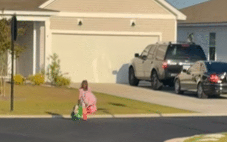 Laughter As 6-Year-Old Girl Packs Bags and Leaves ‘To Find Another Family’
