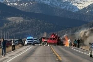Fiery tour bus crash near Yellowstone National Park kills 7 people