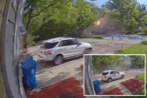 Truck explosion caught on camera in suburban Chicago after propane leak: officials