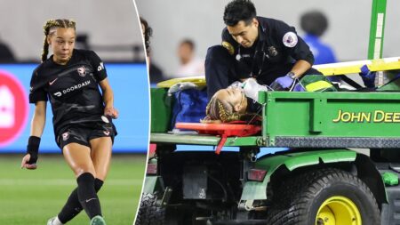 Angel City’s Savy King undergoes heart surgery after frightening collapse during match