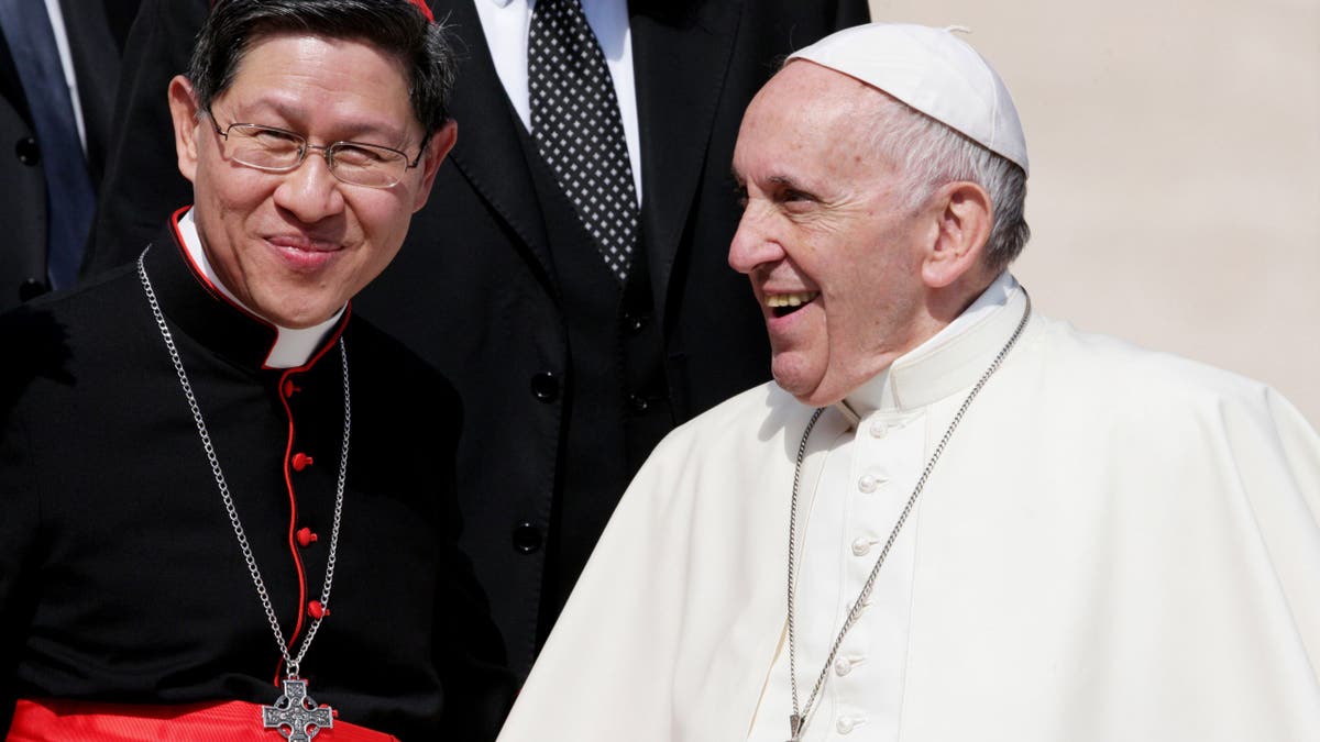 Pope Francis and Luis Antonio Tagle