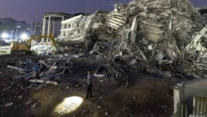 Thai construction magnate surrenders on felony negligence charges over building collapse in quake