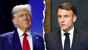 Trump offers his marital advice after viral video of Macron’s wife shoving his face