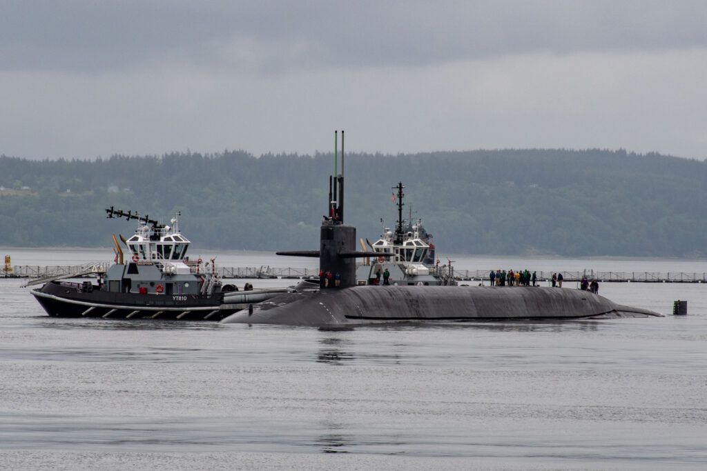 US Reveals Movements of Navy’s Nuclear-Armed Submarines