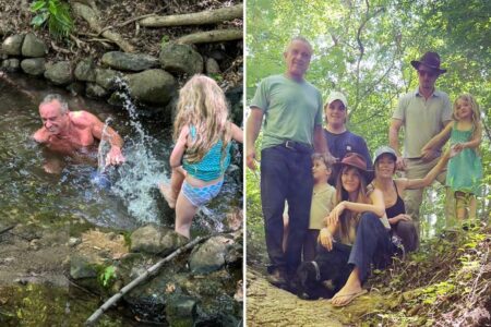 RFK Jr. takes a dip in DC creek known for high levels of fecal bacteria and ‘infectious pathogens’ 