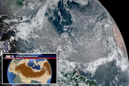 Florida on alert after massive Saharan dust cloud clobbers Caribbean — air quality will suffer, experts say