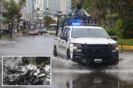 Tropical Storm Barbara strengthens into a hurricane near Mexico
