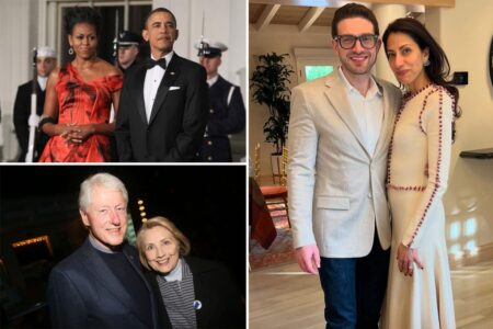 Ex-Clinton aide Huma Abedin to marry financier scion Alex Soros at glamorous Hamptons wedding attended by lefty power players