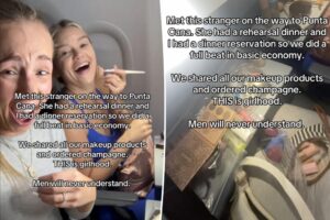 We were strangers when we sat next to each other on an airplane — this annoying in-flight habit made us friends for life