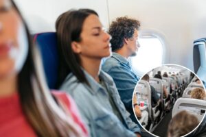 My husband asked to swap seats on an airplane — then the other passenger tried to pull a fast one