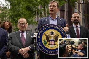 Pair of Dems ICE-d out of immigration court where Brad Lander was taken into custody in chaotic arrest